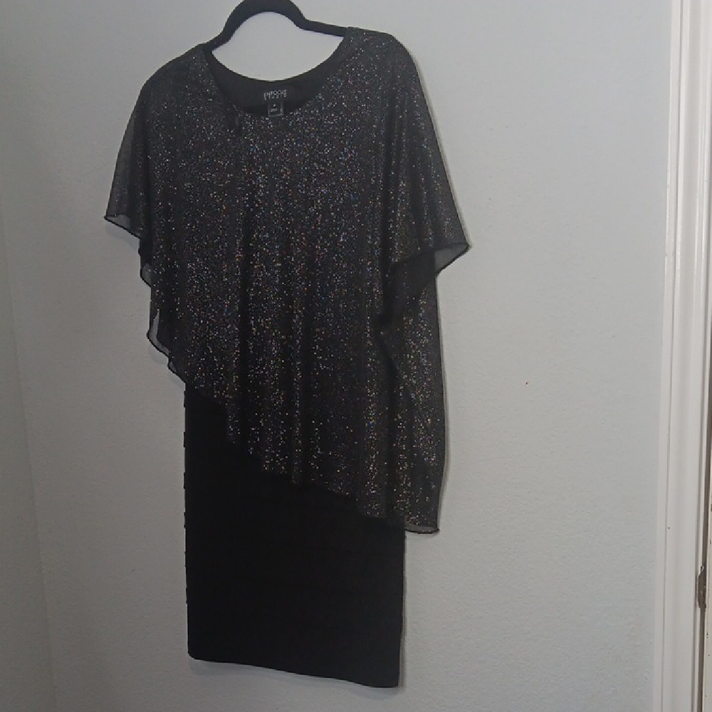 Enfocus Studio Black and Silver Dress